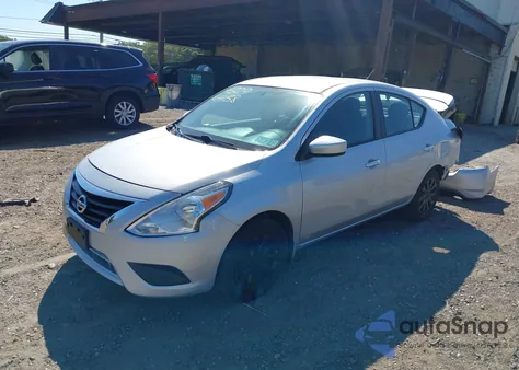 2015 Nissan Versa 1.6 Sv из США, поврежденный, VIN 3N1CN7AP9FL852770